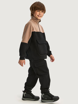 Костюм 7т11926 черный/какао