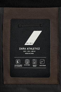 RECCO® WATERPROOF SKI PUFFER JACKET - Zara фото 16