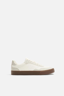 CONTRAST SOLE SNEAKERS - Zara фото 5