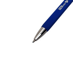 Ручка шариковая СТИРАЕМЫЕ ЧЕРНИЛА 0.8 мм, автоматическая, стержень синий, прорезиненый квадратный СИНИЙ корпус