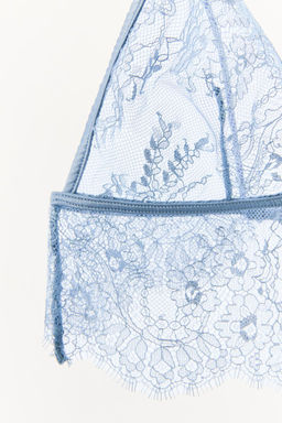 LACE TRIANGLE BRALETTE - Zara фото 6