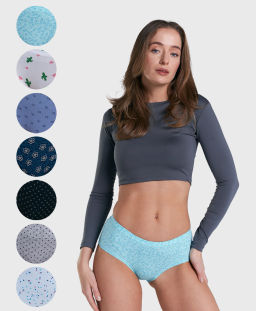 Трусы женские шорты Cherry 61538 хлопок, эластан размеры S, M, L, XL