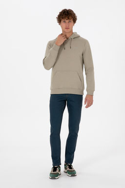 Erkek A__k Haki Basic Sweatshirt Sepette S_rpriz _ndirim - U.s. polo assn фото 4