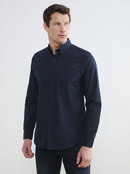 Regular Fit Poplin Erkek G?mlek