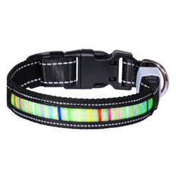 ВИА Светодиодный ошейник "Кейн", синий, размер L, 2,5x60см 88кит09