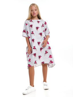 Платье Boho для девочки подростка UD 7931 гладиолусы - Mini maxi фото 3