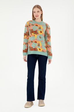 Женский свитер водно-зеленого цвета Неожиданная скидка в корзине - U.s. polo assn фото 4