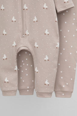 К 6522-2уп/мини квадратики,цыпленок комбинезон яс - Crockid фото 4