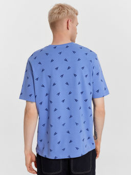 Футболка мужская синяя с принтом лобстеры - Mark formelle фото 2