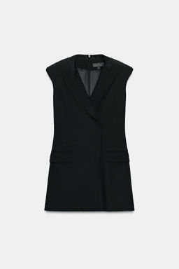 SHORT DRESS WITH SHOULDER PADS ZW COLLECTION LIMITED EDITION - Zara фото 4