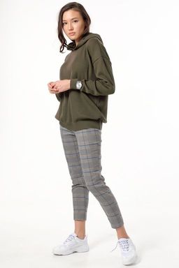 Джемпер полушерстяной зеленый