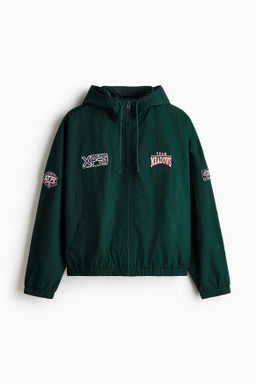 Chaqueta cortavientos de nailon