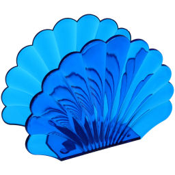 Цена за 3 шт. Салфетница пластиковая "Ромашка"13*5*9,5см