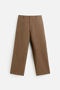 STRAIGHT-LEG FLOWING TROUSERS - Zara фото 7