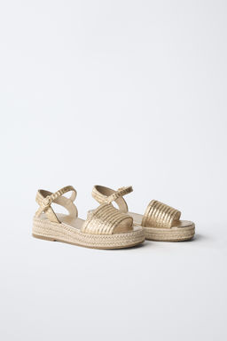 SANDALIA YUTE / Oro - Zara фото 2