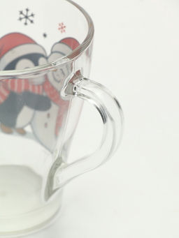 Кружки стеклянные новогодние Персонажи, набор 2 шт. - Дорого внимание фото 10