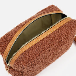 Косметичка на молнии, с подкладом, цвет бежево-коричневый - Simaland фото 4
