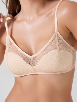 Бюстгальтер женский в бежевом цвете