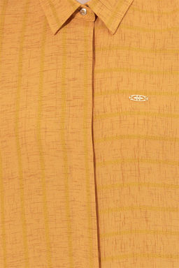 Женская шафрановая рубашка с длинным рукавом Неожиданная скидка в корзине - U.s. polo assn фото 6