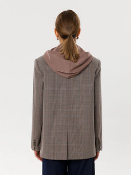 Жакет с капюшоном