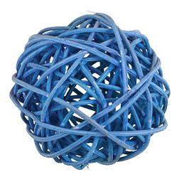 Blumentag BRF-9 Шар декоративный из ротанга d. 9 см 6 шт. №03 св. зеленый  фото 6