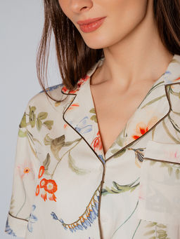 Пижама домашняя Indefini вискоза с тенселем  фото 8