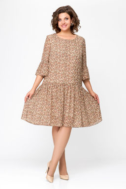 Блуза Swallow 803.2 черный+серебряный узор фото 1051