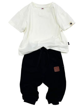 Брюки для мальчика 22-6819 черный - Mini maxi фото 4