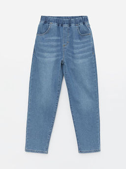 Beli Lastikli Erkek ?ocuk Jean Pantolon