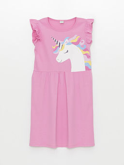 Bisiklet Yaka K?z ?ocuk Elbise