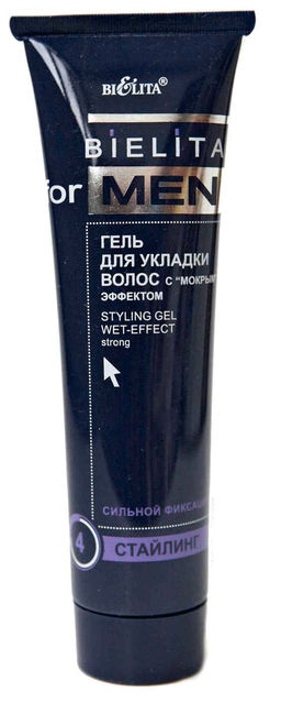 MEN NEW Гель для укладки волос с мокрым эффектом, 100мл