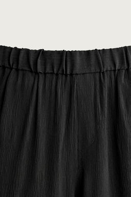PANTAL?N RELAXED FIT RELIEVE / Negro - Zara фото 9