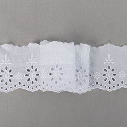 Шитье Gamma 110 мм GYEM-11005 в рулоне 9 м 0.2 м Турция белый