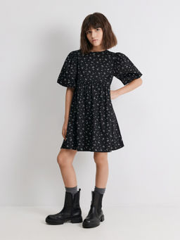 ACOOLA / Платье детское для девочек Ketrin черный принт