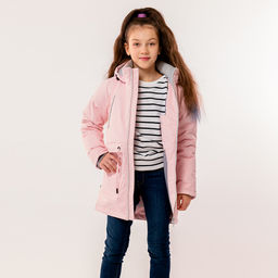 RODOS Куртка для девочки мембрана демисезон М-273 Голубой  фото 18