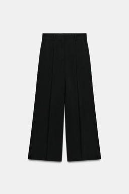 PANTAL?N RECTO NERVIO ZW COLLECTION / Negro