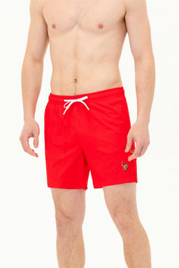 Мужские красные морские шорты - U.s. polo assn фото 10