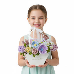 Набор творческая мастерская "Цветочные узоры" в коробке