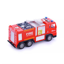 Машина "Пожарная" пенного тушения (свет, звук) в коробке