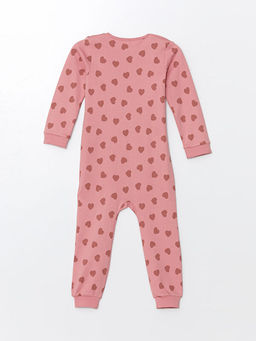 Bisiklet Yaka Bask?l? K?z Bebek Tulum 2li - Waikiki фото 3