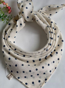 K13588 Платок 60/60 хлопок БЕЖЕВЫЙ