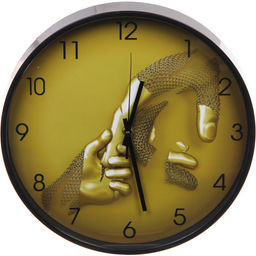 Часы настенные + пано 2шт "HOME STYLE" Любовь, черный корпус