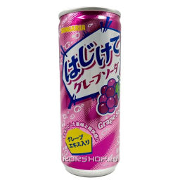 Газированный б/а напиток Виноград Sangaria, Япония, 250 мл Акция