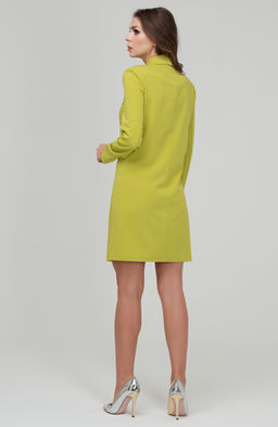 Эффектное платье лайм - Donna saggia фото 4