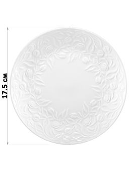 Набор тарелок круглых 2 пр. 17,5*17,5*2 см Тюльпаны, фарфор - Elan gallery фото 2