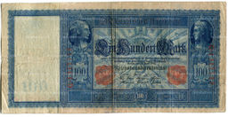 Банкнота 100 марок 1910 года Германия