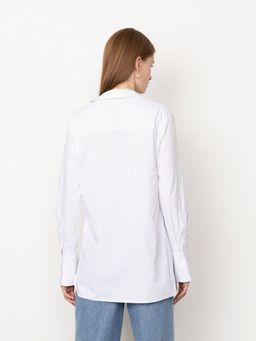 ШОК ЦЕНА - Рубашка однотонная B2795/amina - Emka фото 3