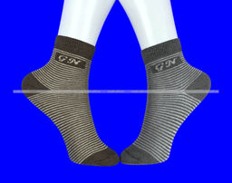 Цена за 10 пар. Золотая игла носки детские с-401 Полоса GN