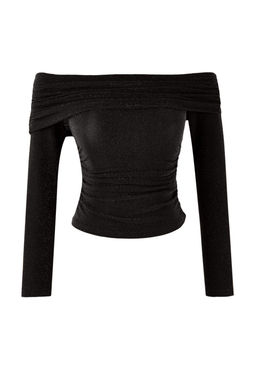 Alt?n Carmen Yaka Simli Orme Party Bluz TPRSS26BZ00002