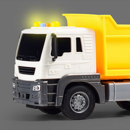 Машина "Буксир-мастер" 1:16 (свет, звук) в коробке